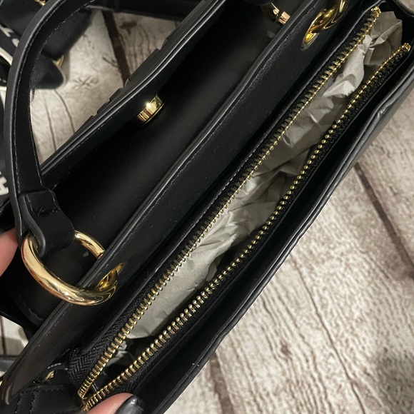 Steve Madden Bevie Satchel Bag Black DT623890 - Picture 8 of 8